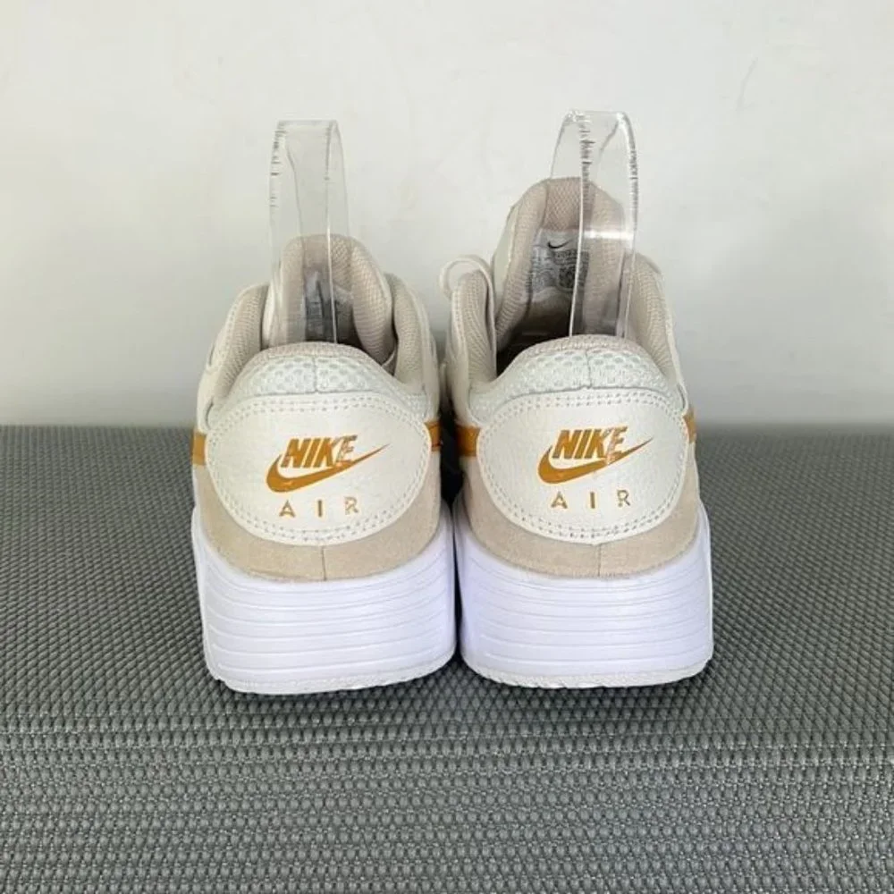 NEW Nike mustard yellow white air max SC minimalist athletic shoes various sizes_6